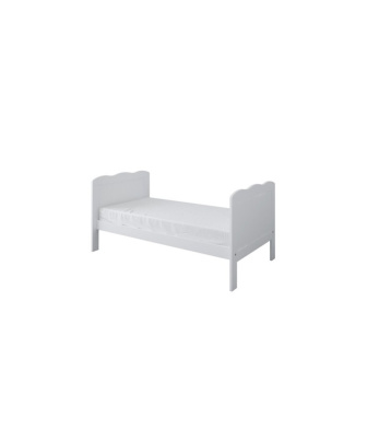 Postieľka 140/70 cm Inge - biela - 3v1