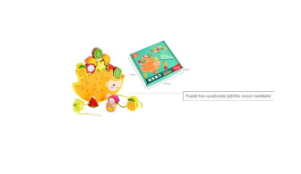 Balancující hra Montessori ježek