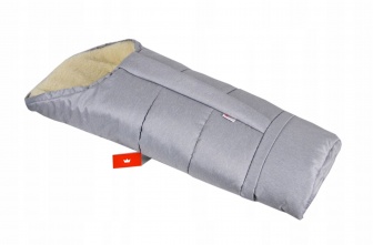 Fusak  Mumie K16L ovčí vlna jeans popel