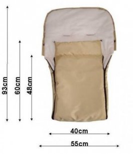 Fusak fleecový Junior červený