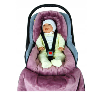 Fusak K26 flís - čierna / sivá