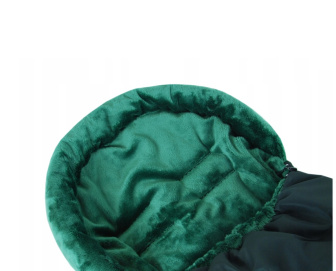 Fusak K26 flís - čierna / sivá