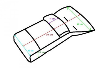 Fusak  K12 ovčia vlna grafit