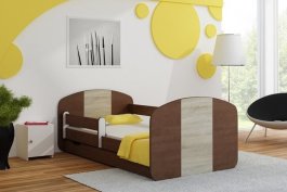 Postel Milano 90x200 cm se šuplíkem, roštem a matrací - sonkal