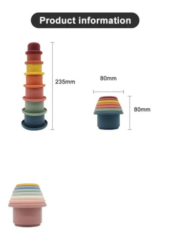 Farebná silikónová tégliky - matné farby