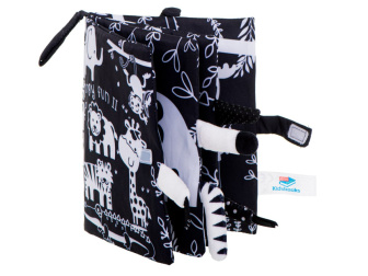 Kontrastní sensorická knížka safari