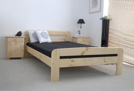 Postel Bohdana 180 x 200 cm masiv borovice