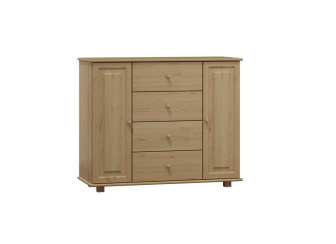 Komoda z masivu borovice KN40 118/100/42 cm