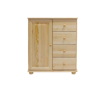 Komoda z masívu borovice KN48 80/100/42 cm