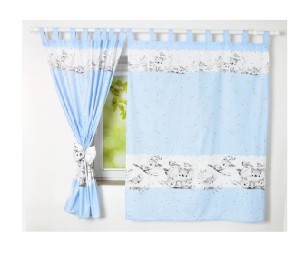 Dětské závěsy - 120x160 cm koala - modrá