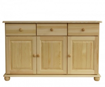Komoda masiv borovice KD 56