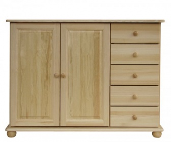 Komoda masiv borovice KD 65