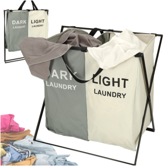 Kôš na pranie dvojkomorový