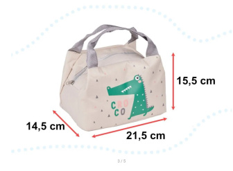 Detská termotaštička - krokodíl