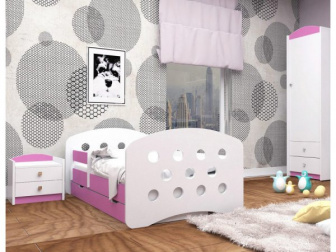 Postel Jitka 180/90 cm + zásuvka + matrace