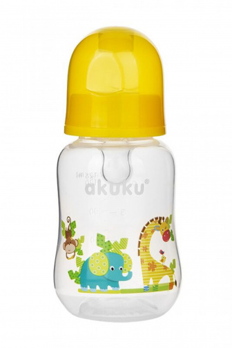 Láhev s obrázkem Akuku - 125 ml žirafka
