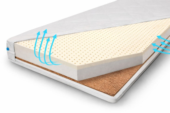 Matrace KOKOS + PUR + LATEX 120x60x11 cm