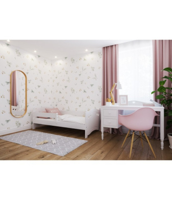 Posteľ  Elisa 160/80 cm - biela + matrace