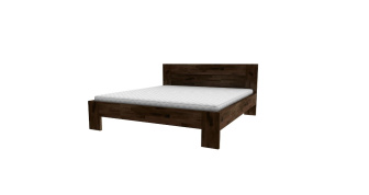 Posteľ LK4 90x200 cm - bukový masív o sile 4 cm + rošt ZADARMO