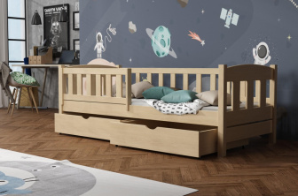 Postel Vendula 200/90 cm + šuplíky + rošt