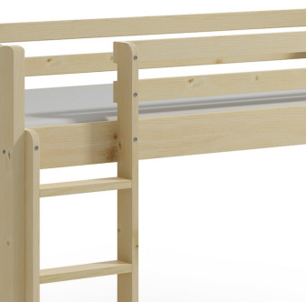 Poschodová posteľ Lukas - ŠEDÁ + rošty ZADARMO