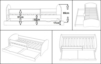 Posteľ Mája N20S 200/90 cm + matrac + šuplík