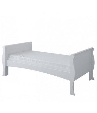 Postýlka 140/70 cm Margit - bílá - 3v1