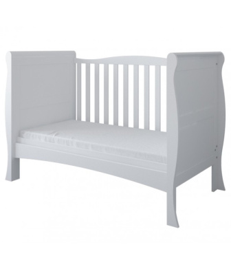 Postýlka 140/70 cm Margit - bílá - 3v1