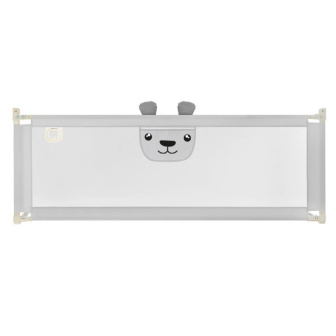 Zábrana na posteľ Méďa - 200 cm sivá