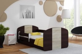 Postel Milano 140x70 cm se šuplíkem, roštem a matrací - weson