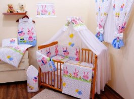 Souprava do postýlky 10 dílů - model 127