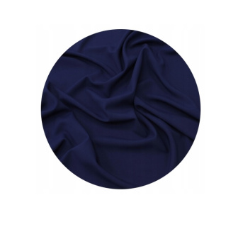 Záves Panama 140/250 cm s oky - tmavo modrá