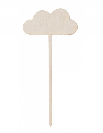 Dřevěné zapichovátko -  Mrak