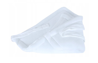 Zavinovačka mušelínová biela