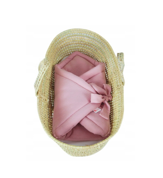 Zavinovačka mušelínová - ružová