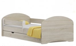 Postel Nela N20S 180/90 cm - DUB SONOMA + matrace a rošt ZDARMA