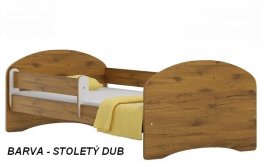 Postel Nela N20 140/70 cm + matrace stoletý dub
