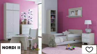 Posteľ Nordi II N23S 160/80 cm + matraca + šuplík