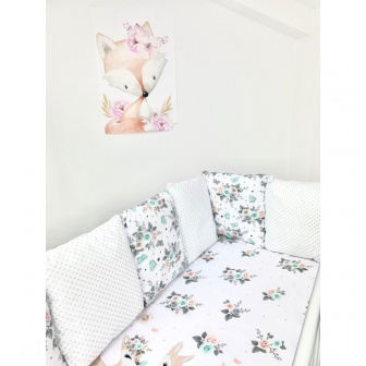 Postýlka s kompletní výbavou modulová - babmi + popel