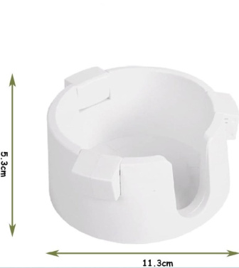 Držiak a ohrievač nápojov s USB Ama - čierna