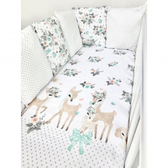 Postýlka s kompletní výbavou modulová - babmi + popel