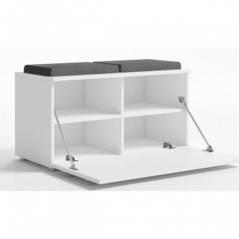 Botník Preston - biela