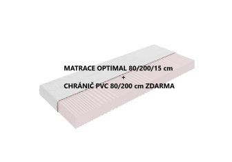 Matrace Optimal Comfort 80x200x15 cm + PVC chránič ZDARMA
