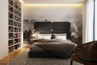 Čalúnený nástenný panel Classic plus 30/30/5 cm - svetlo ružová