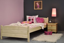 Postel Pavla 90 x 200 cm masiv borovice
