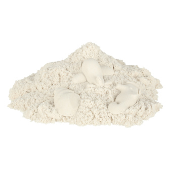 Kinetický písek 1 kg - bílá