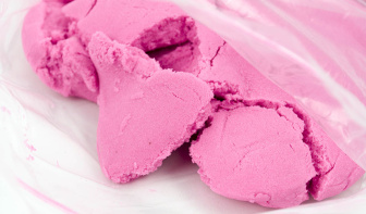 Kinetický písek 1 kg - růžová