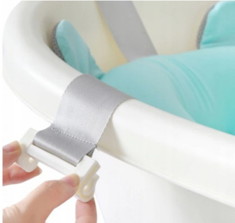 Poduška do vaničky - zelená