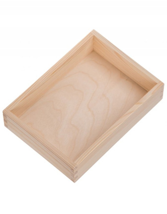 Debnička z borovicového dreva - 22x16x5 cm