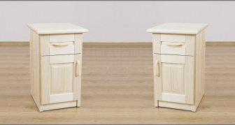 Noční stolek Lucinka - smrk